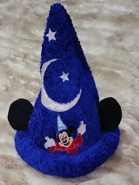 Disney Royal Blue Sorcerer Mickey Mouse Kids Hat
